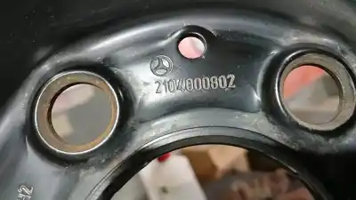 Pezzo di ricambio per auto di seconda mano ruota di scorta per mercedes-benz clase e (w210) berlina 240 (210.061) riferimenti oem iam 2104000802  