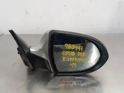 Peça sobressalente para automóvel em segunda mão espelho retrovisor direito por kia sportage basic 4x2 referências oem iam 