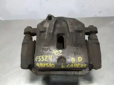 Second-hand car spare part front right brake caliper for kia carens ii monospace (fj) 2.0 crdi oem iam references 