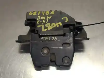 Peça sobressalente para automóvel em segunda mão fechadura do mala por bmw x5 (e53) 3.0d referências oem iam 51248408492