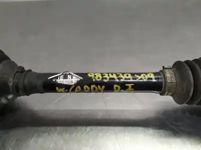 Second-hand car spare part FRONT LEFT TRANSMISSION for VOLKSWAGEN CADDY KA/KB (2K) Furgón Economy OEM IAM references 2K0407271E  
