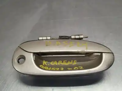 Second-hand car spare part exterior right front door handle for kia carens ii monospace (fj) 2.0 crdi oem iam references sdk2n158410