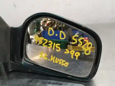 Pezzo di ricambio per auto di seconda mano retrovisore destro per ssangyong musso 2.9 d riferimenti oem iam   n1.z1.15.4.a