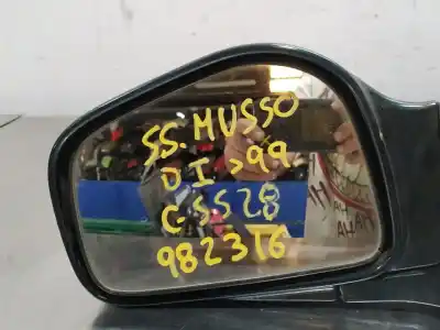 Pezzo di ricambio per auto di seconda mano specchio sinistro per ssangyong musso 2.9 d riferimenti oem iam   n1.z1.15.4.a