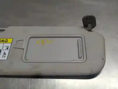 Second-hand car spare part right sunshade for kia stonic (ybcuv) black edition oem iam references 