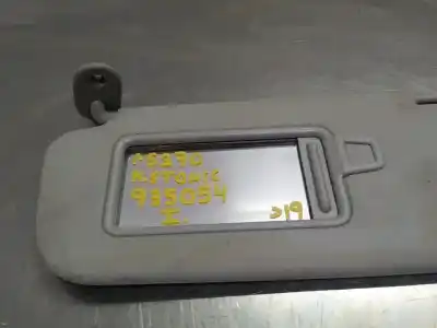 Peça sobressalente para automóvel em segunda mão pára-sol esquerdo por kia stonic (ybcuv) black edition referências oem iam   n1.z2.prasoles.19