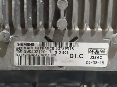 Second-hand car spare part ECU ENGINE CONTROL for VOLVO V50 FAMILIAR  OEM IAM references 30729518 5WS40212G  N1.Z2.5.4.1