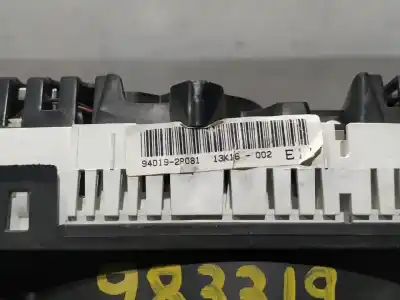 Peça sobressalente para automóvel em segunda mão quadrante por kia sorento emotion 4wd referências oem iam 940192p081  