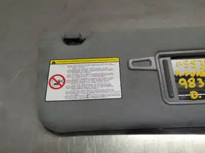 Peça sobressalente para automóvel em segunda mão para-sol direito por kia sorento emotion 4wd referências oem iam   n1.z2.pasoles.19