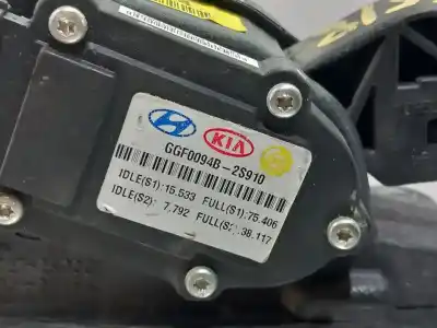 Peça sobressalente para automóvel em segunda mão pedal acelerador por kia sportage basic 4x2 referências oem iam dh327272s000