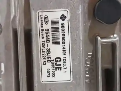 Second-hand car spare part ecu engine control for kia sorento emotion 4wd oem iam references 954403bje0