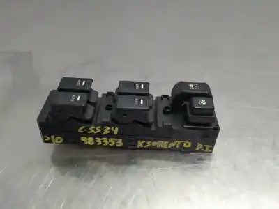Second-hand car spare part left front power window switch for kia sorento emotion 4wd oem iam references 299102153  n1.z1.17.5