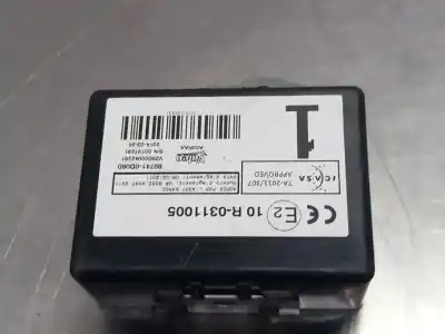 Second-hand car spare part electronic module for toyota yaris active oem iam references 897410d080  n2.z1.4.37
