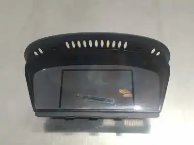 Peça sobressalente para automóvel em segunda mão display gps / multimídia por bmw serie 5 berlina (e60) 523i referências oem iam 65826989395 65829114353