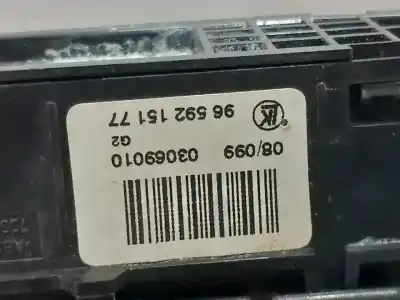 Second-hand car spare part hazard warning lights for peugeot 308 sw premium oem iam references 9659215177