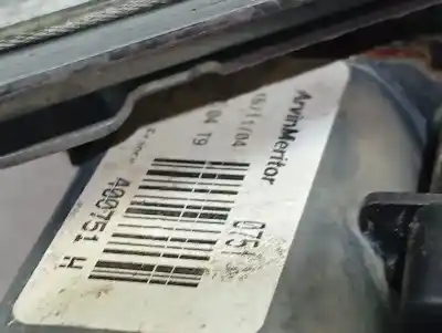 Peça sobressalente para automóvel em segunda mão elevador de vidros traseiro esquerdo por renault scenic ii confort dynamique referências oem iam 400751h  n1.z2.20.2.2