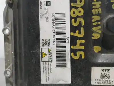 İkinci el araba yedek parçası Ecu Motor Kontrol Cihazi için OPEL MERIVA B MONOSPACE (S10) 1.7 CDTI (75) OEM IAM referansları 55579893 MB2757001011  N1.Z2.5.7.2