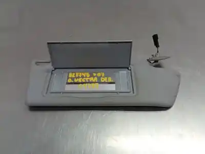 Second-hand car spare part right sunshade for opel vectra c (z02) 1.9 cdti (f69) oem iam references   n1.z2.parasoles.20