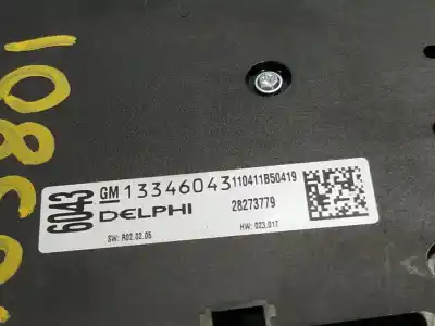 Piesă de schimb auto la mâna a doua control multifunctional pentru opel meriva b monospace (s10) 1.7 cdti (75) referințe oem iam 13346043 28273779  n1.z2.8.2.4