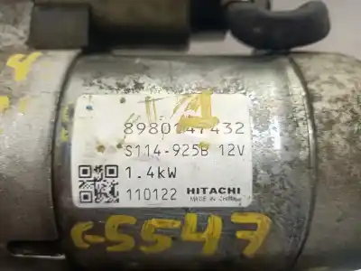 Second-hand car spare part starter motor for opel meriva b monospace (s10) 1.7 cdti (75) oem iam references 8980147432  n1.z1.29.1.a