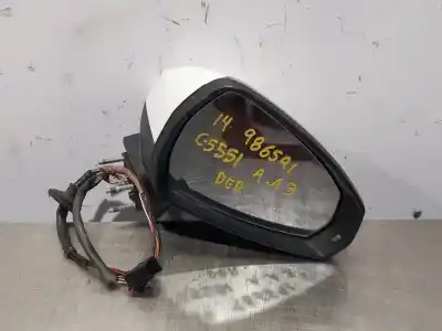 Peça sobressalente para automóvel em segunda mão espelho retrovisor direito por audi a3 sportback (8va) ambiente 122 cv / 90 kw referências oem iam 
