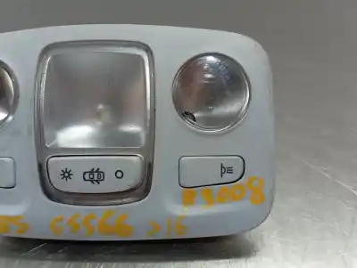 Second-hand car spare part interior light for peugeot 3008 active oem iam references 96781444pr  n2.z1.4.22