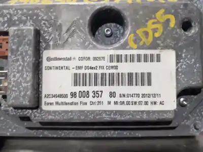 Автозапчастина б/у багатофункційний дисплей для citroen ds5 sport посилання на oem iam 9800835780  n1.z3.2.4.4 Автозапчастина б/у багатофункційний дисплей для citroen ds5 sport посилання на oem iam 9800835780  n1.z3.2.4.4