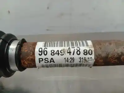 Автозапчастина б/у передня права трансмісія для citroen ds5 sport посилання на oem iam 9684947880