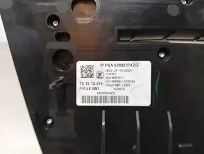 Автозапчасти б/у центральная консоль за citroen ds5 sport ссылки oem iam 98025374zd  n1.z2.8.6.4 Автозапчасти б/у центральная консоль за citroen ds5 sport ссылки oem iam 98025374zd  n1.z2.8.6.4