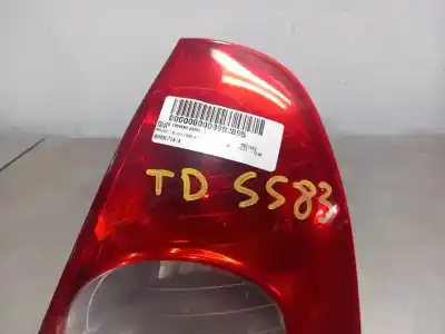 Second-hand car spare part right tailgate light for renault clio ii fase ii (b/cb0) pack authentique 58 cv / 43 kw oem iam references 8200071414  n1.z1.3.1.a