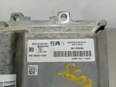 Tweedehands auto-onderdeel ECU MOTORCONTROLLER voor PEUGEOT 208  OEM IAM-referenties 9800913080 A2C1403940001  N1.Z2.4.7.4