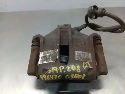 Peça sobressalente para automóvel em segunda mão pinça de travão dianteira esquerda por peugeot 208 allure referências oem iam 9805497680