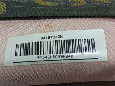 Pezzo di ricambio per auto di seconda mano airbag a tenda anteriore sinistro per peugeot 3008 active riferimenti oem iam 9811504680