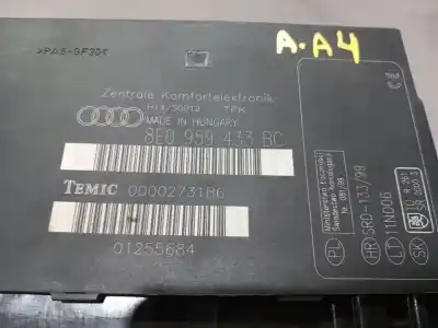 Автозапчастина б/у електронний модуль для audi a4 b6 (8e2) 1.9 tdi посилання на oem iam 8e0959433bc  n2.z1.4.20