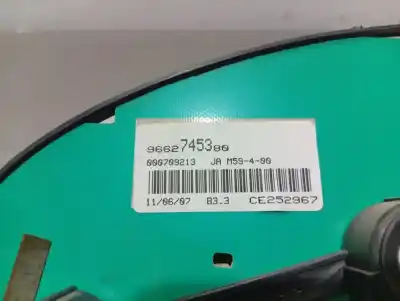 Peça sobressalente para automóvel em segunda mão quadrante por citroen berlingo 1.6 hdi fap 90 cv / 66 kw referências oem iam 9662745380  n1.z2.1.8.5