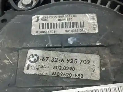 Peça sobressalente para automóvel em segunda mão termoventilador elétrico por bmw serie x3 (e83) 2.0d [2.0 ltr. - 110 kw 16v diesel cat] referências oem iam 67326925702 500063100  n3.z1.7.11.2