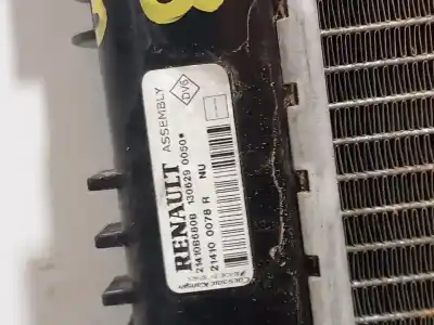 Автозапчастина б/у водяний радіатор для renault captur adventure посилання на oem iam 21410b680b 214100078r  n2.z1.42.2.4