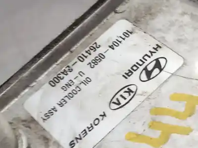 Peça sobressalente para automóvel em segunda mão radiador de óleo do motor por kia sportage emotion 4x2 referências oem iam 264102a300 1011040582
