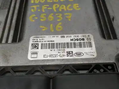 Second-hand car spare part ecu engine control for jaguar f-pace portfolio oem iam references hx7312c520fcb 0281032860  n1.z2.4.1.5