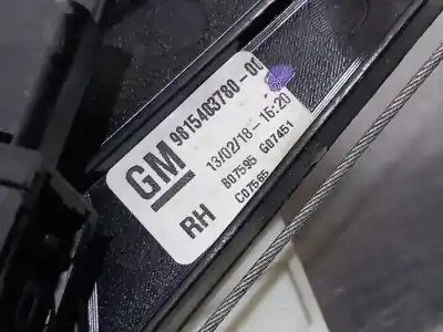 Автозапчасти б/у задний правый стеклорегулятор за opel grandland x excellence ссылки oem iam 9815403780