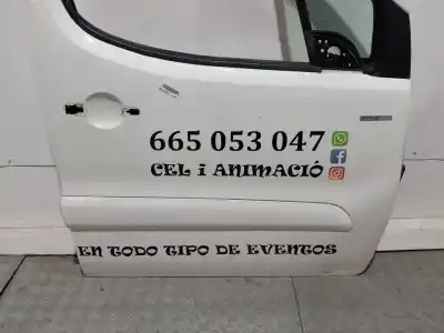 Recambio de automóvil de segunda mano de puerta delantera derecha para peugeot partner kombi premium referencias oem iam 