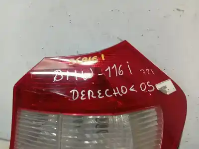 Second-hand car spare part Right Tailgate Light for BMW SERIE 1 BERLINA (E81/E87) 120i OEM IAM references 6924502  N1.Z1.9.2.M