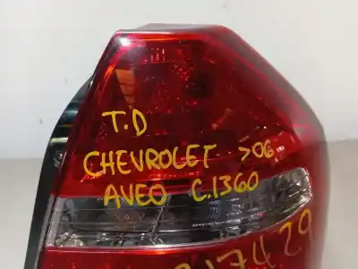Second-hand car spare part right tailgate light for chevrolet aveo ls oem iam references   n1.z1.13.3.a