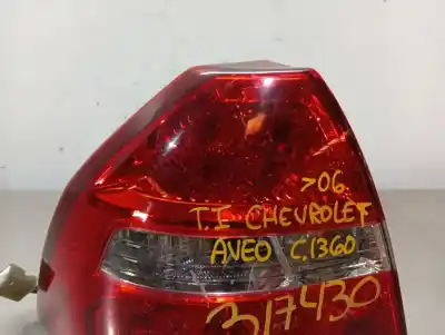 Pezzo di ricambio per auto di seconda mano lampada posteriore sinistra per chevrolet aveo ls riferimenti oem iam   n1.z1.13.3.a