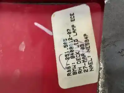 Peça sobressalente para automóvel em segunda mão farolim interior traseiro direito por bmw x5 (e53) 3.0d referências oem iam   n1.z1.9.1.m