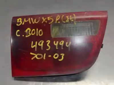 Peça sobressalente para automóvel em segunda mão farolim interior traseiro esquerdo por bmw x5 (e53) 3.0d referências oem iam   n1.z1.9.3.m