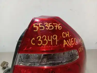 Pezzo di ricambio per auto di seconda mano luci posteriori destra per chevrolet aveo lt riferimenti oem iam   n1.z1.13.3.a