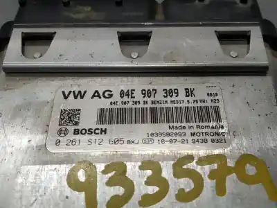 Second-hand car spare part ecu engine control for volkswagen passat b8 (3g2, cb2) 1.4 tsi oem iam references 04e907309bk 0261s12605
