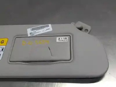 Second-hand car spare part right sunshade for mitsubishi eclipse cross plus 163 cv / 120 kw oem iam references 7430b557