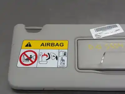 Second-hand car spare part right sunshade for mitsubishi eclipse cross plus 163 cv / 120 kw oem iam references 7430b557  n1.z2.parasol.10